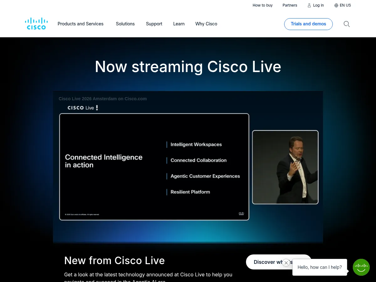 Cisco Systems Screenshot