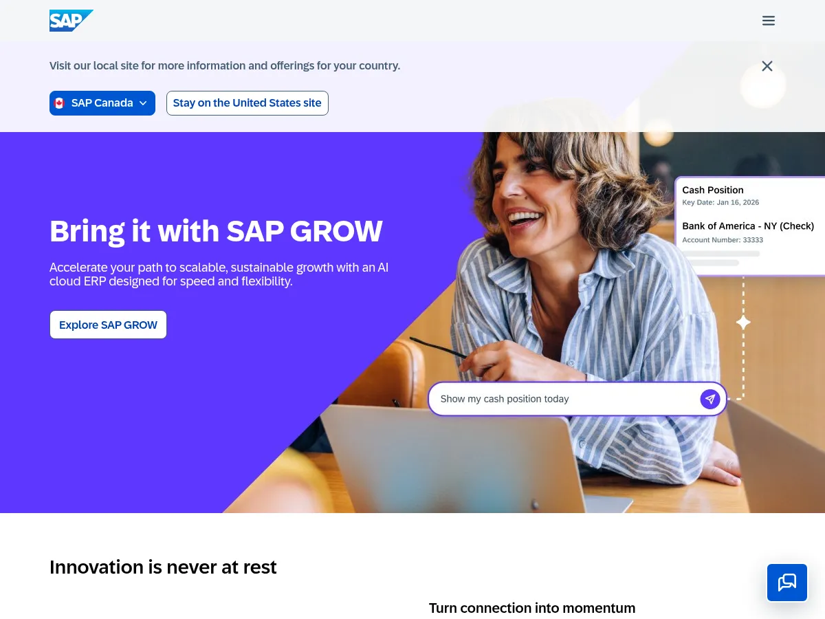 SAP SE Screenshot
