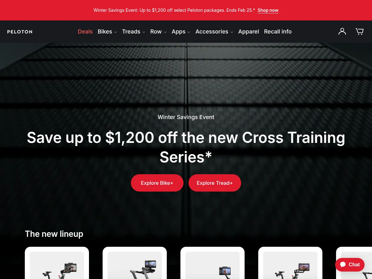 Peloton Interactive Screenshot