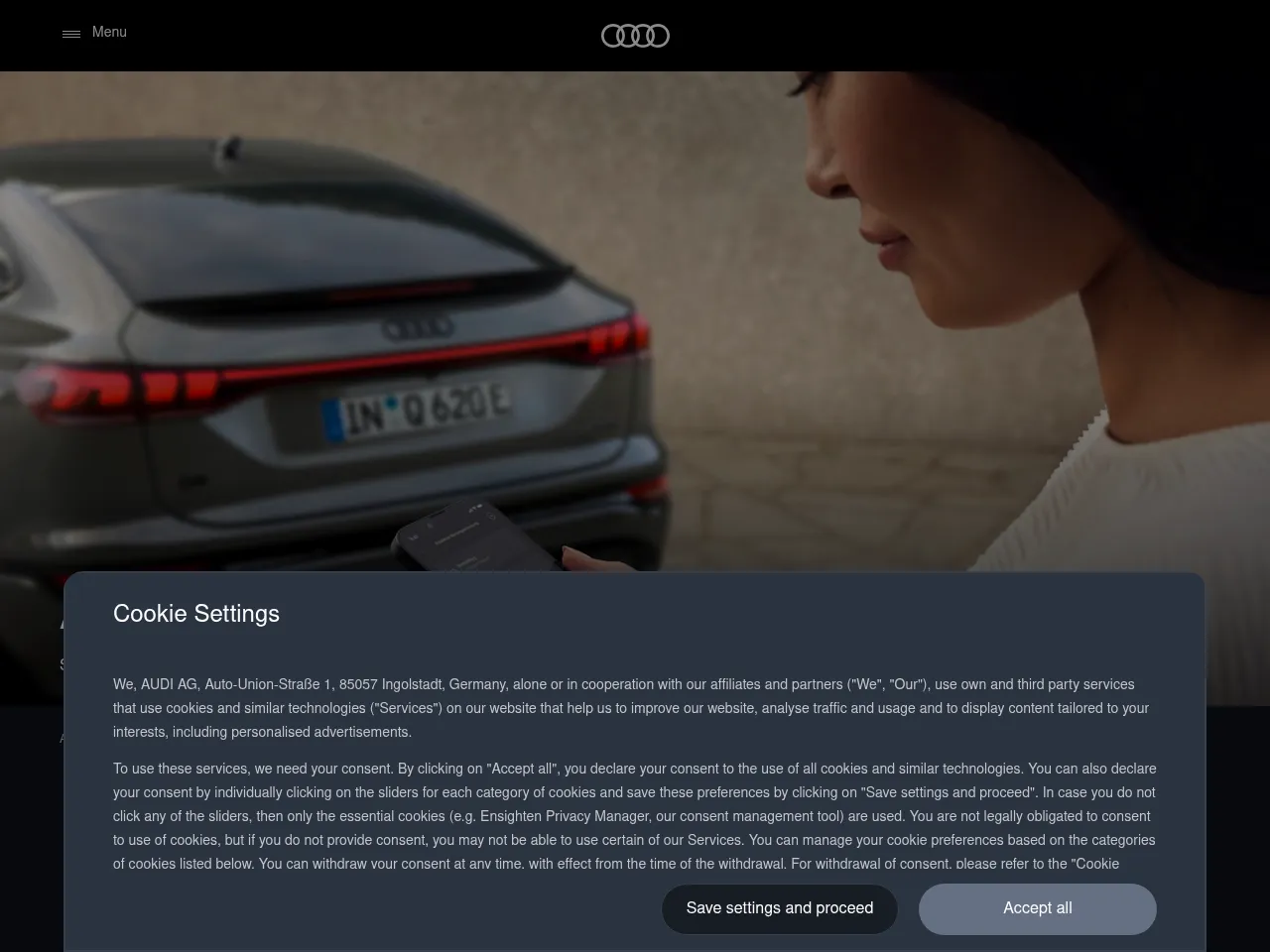 Audi Screenshot