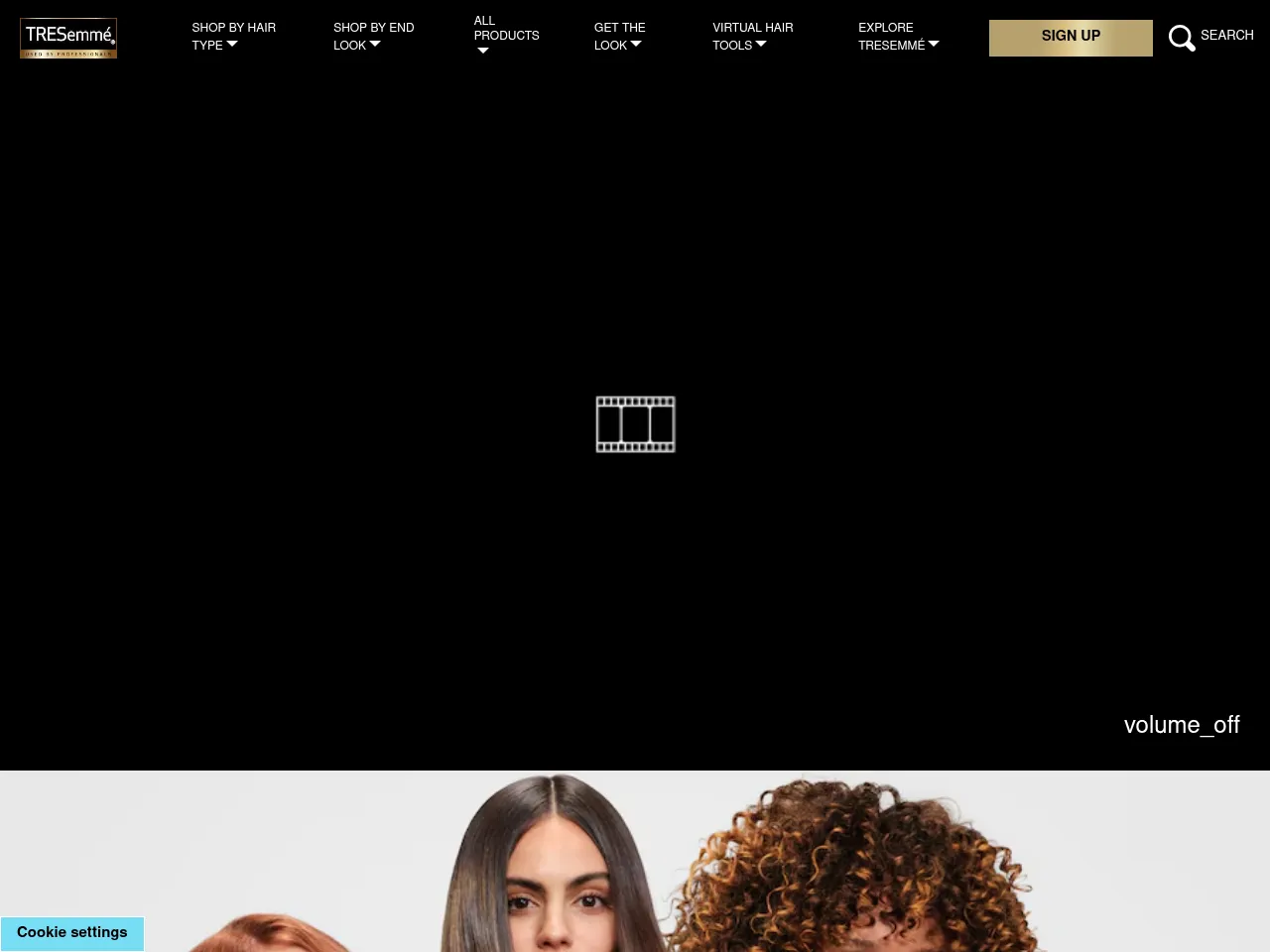 TRESemmÃ© Screenshot