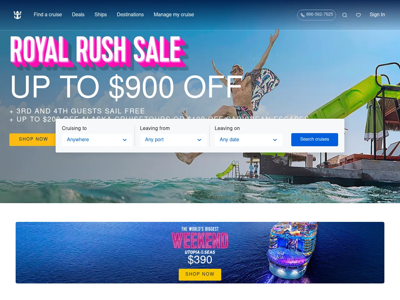 Royal Caribbean Screenshot