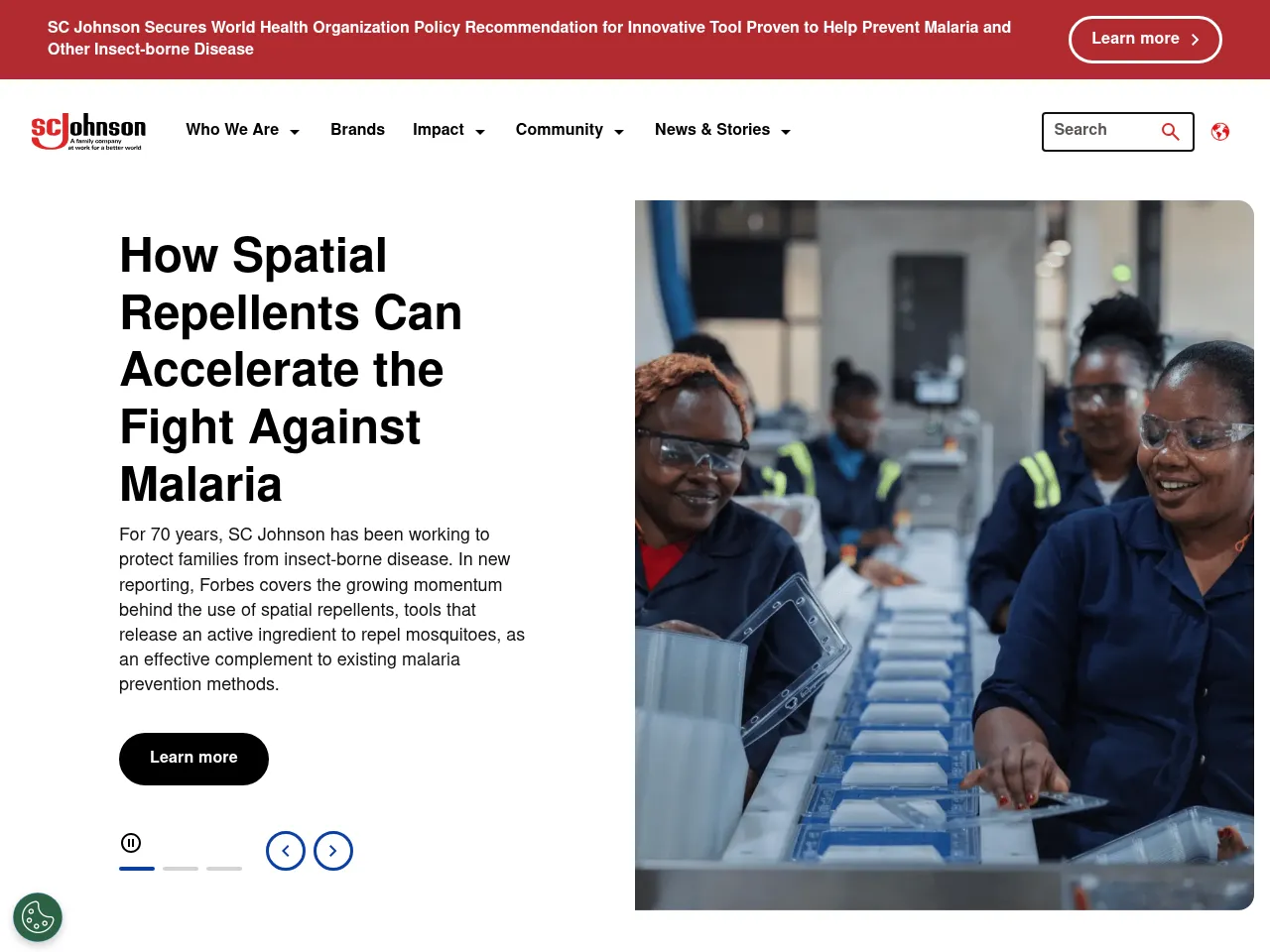 SC Johnson Screenshot