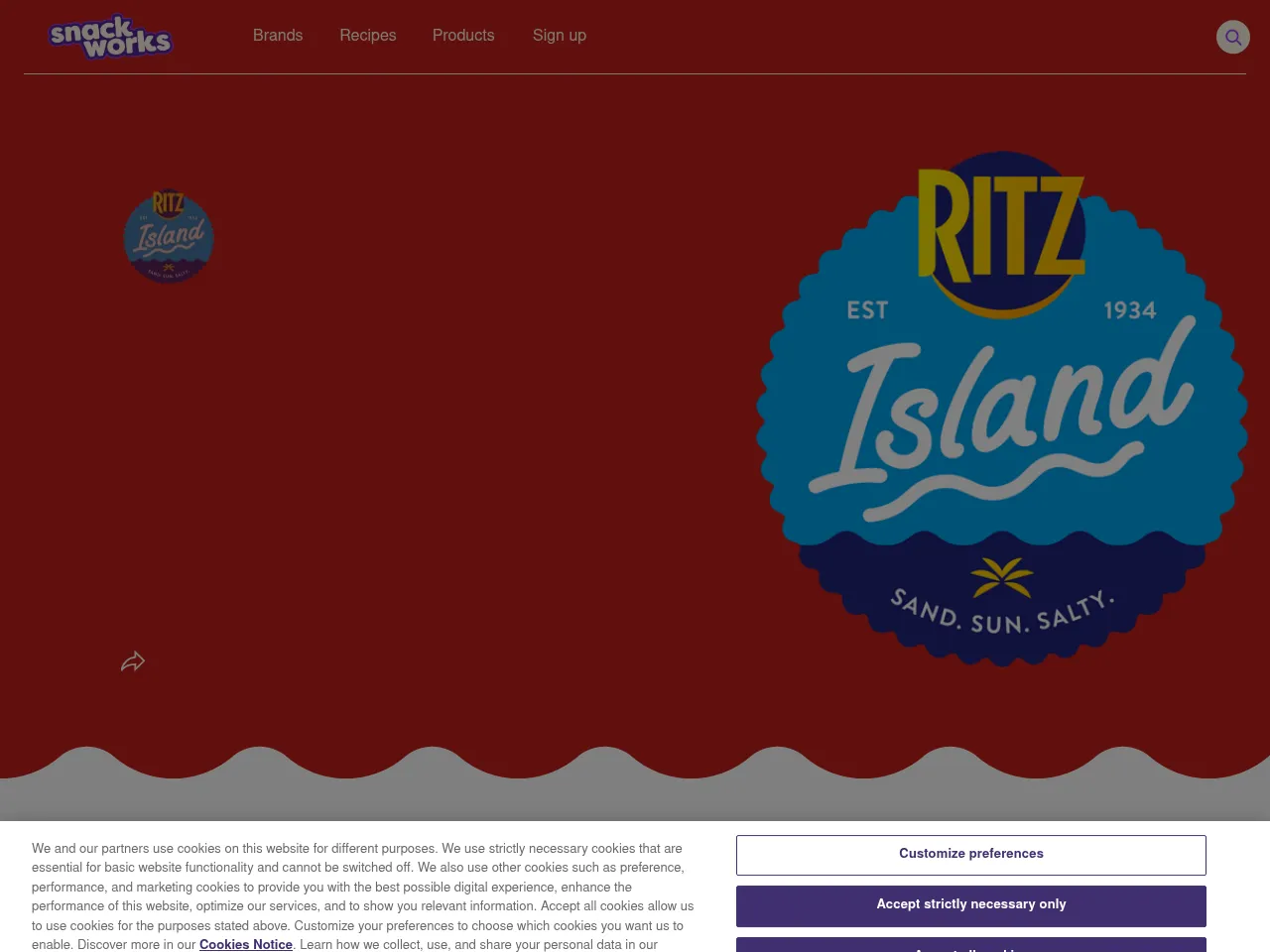 Ritz Crackers Screenshot