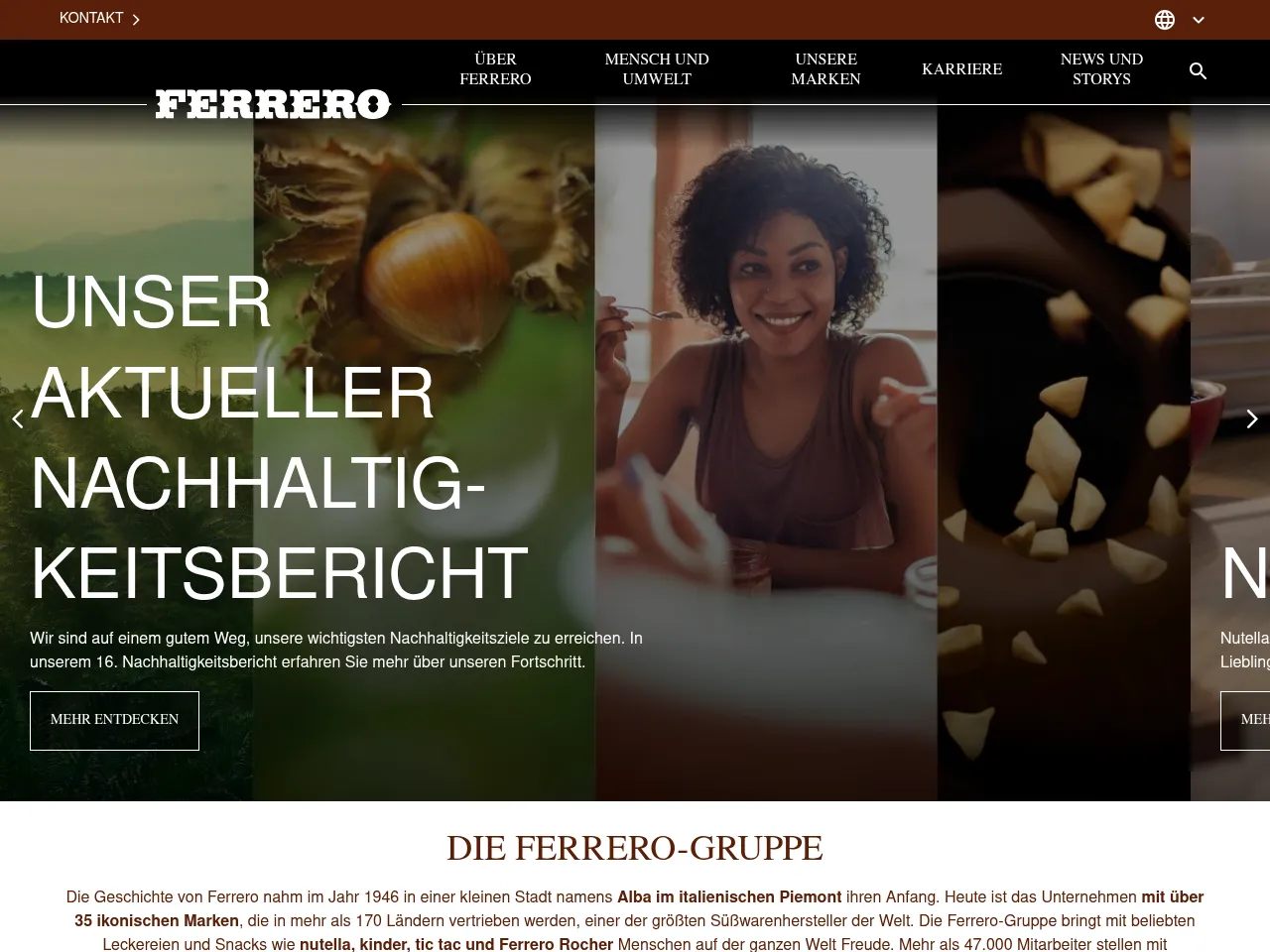 Ferrero Rocher Screenshot