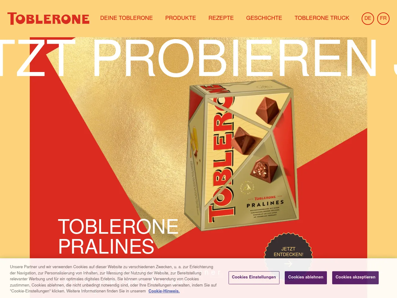 Toblerone Screenshot