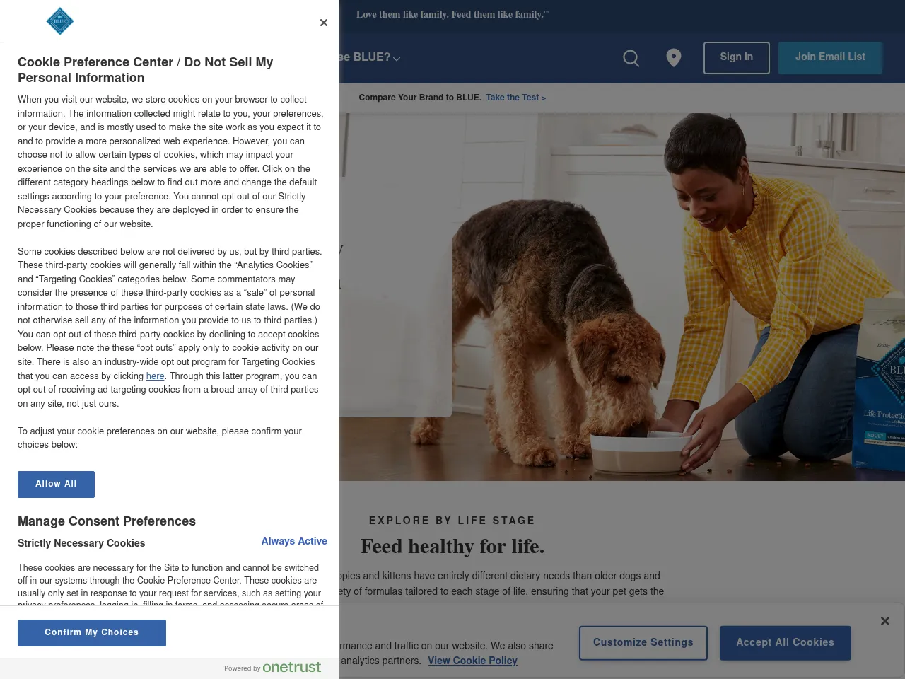 Blue Buffalo Screenshot