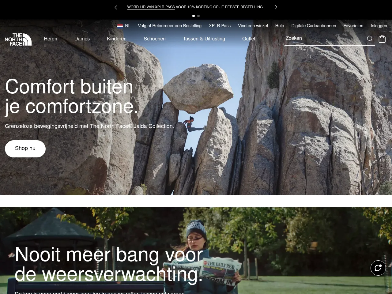 The North Face Screenshot