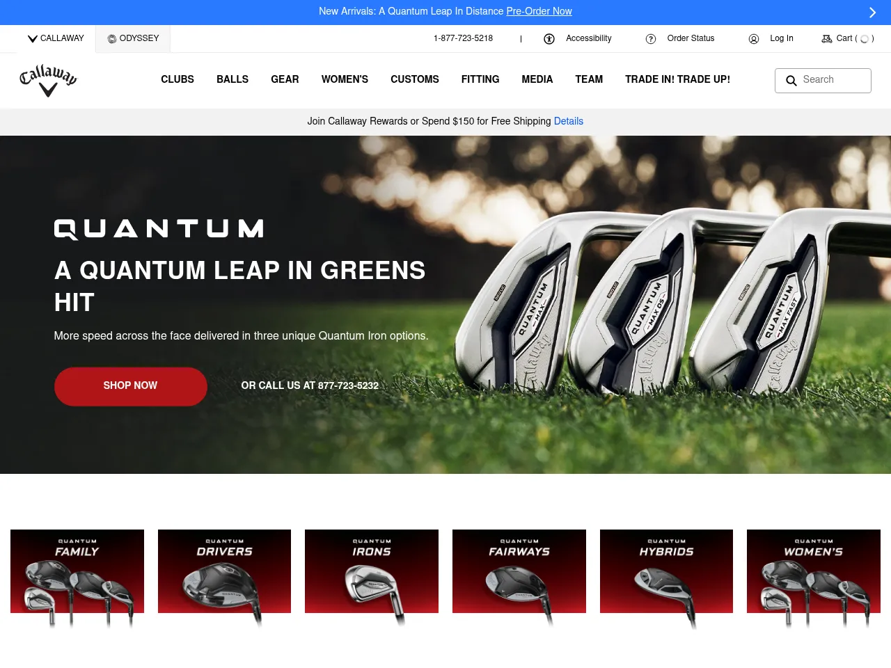 Callaway Golf Screenshot