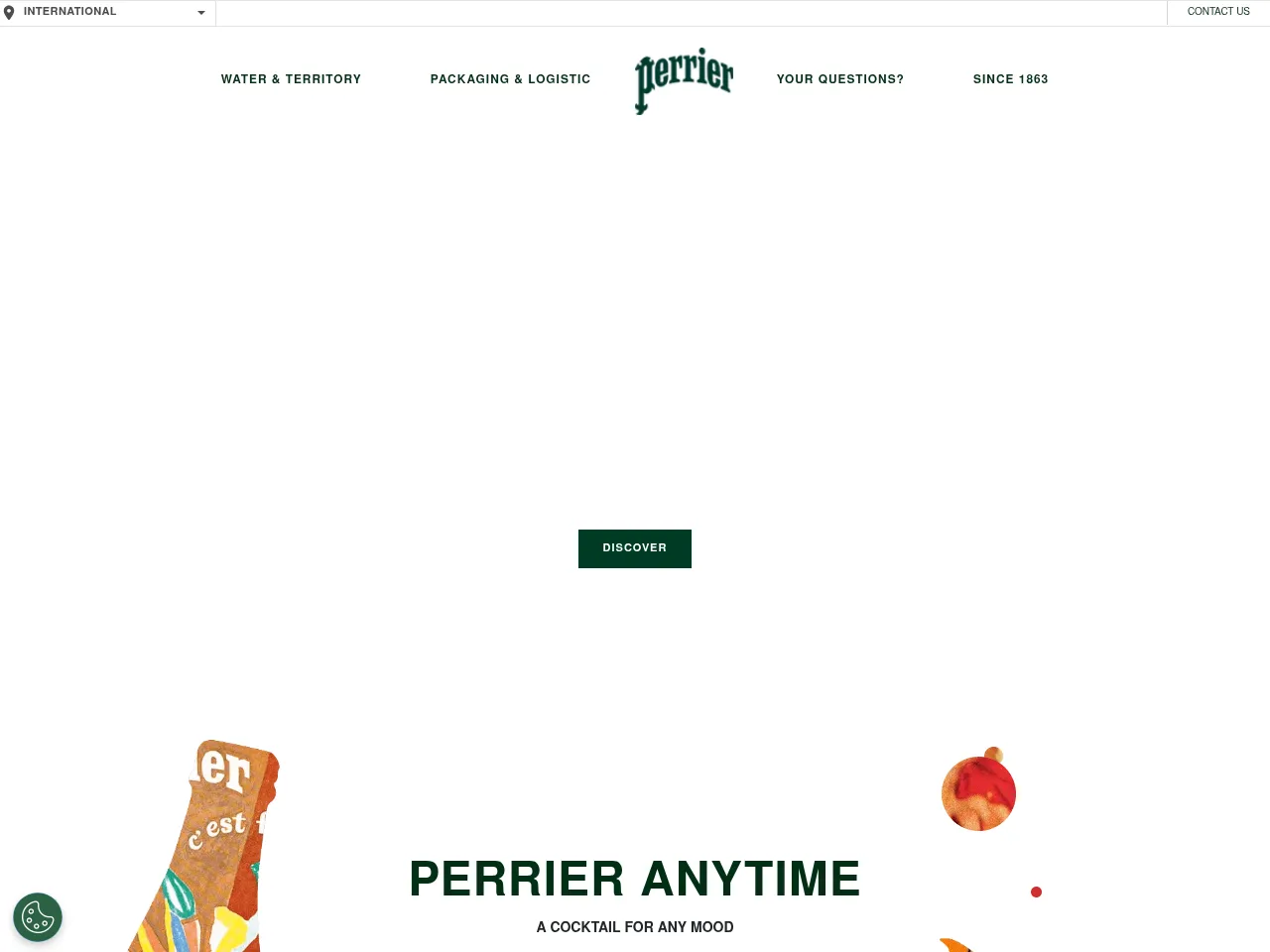Perrier Screenshot