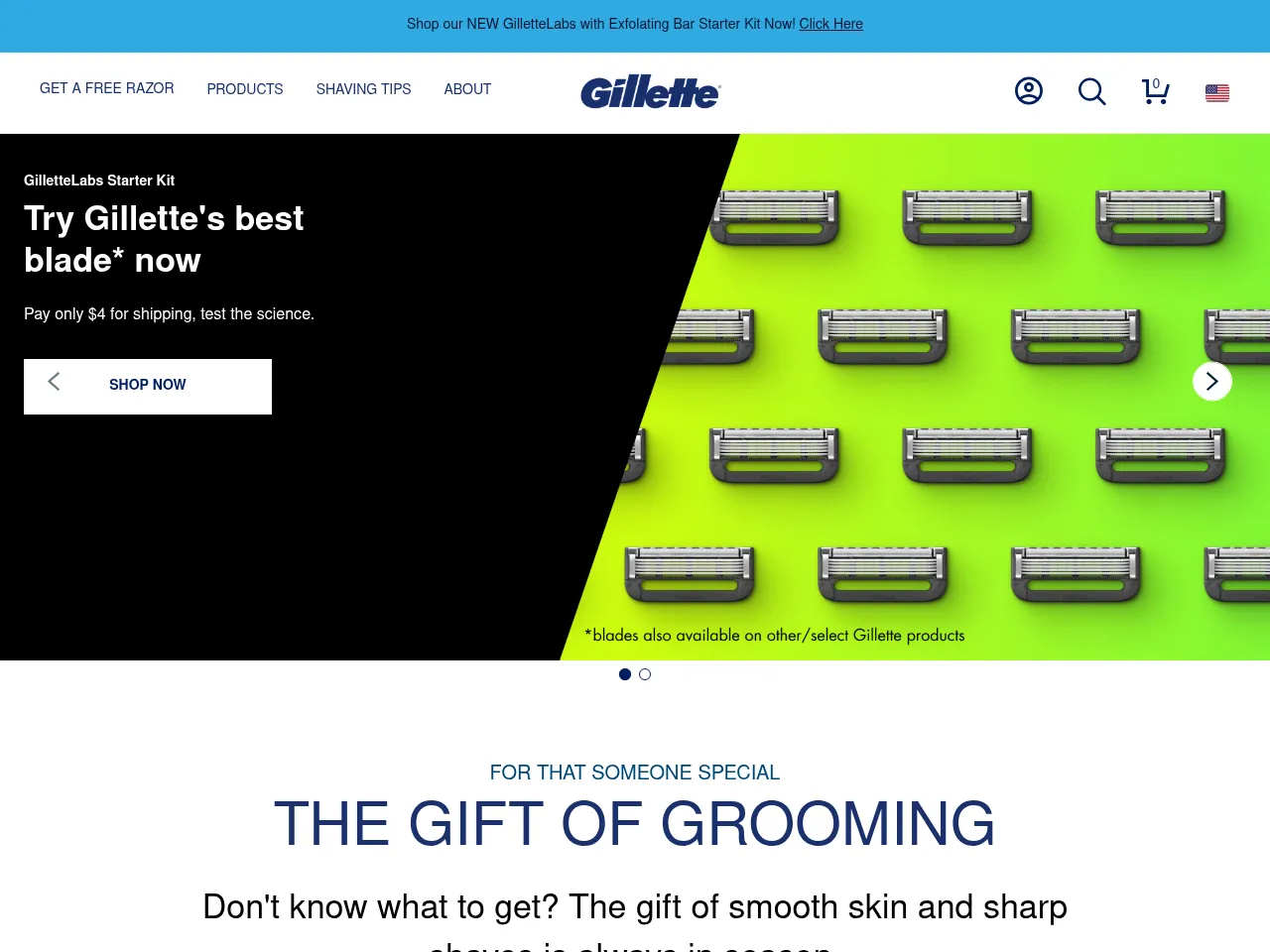 Gillette Screenshot