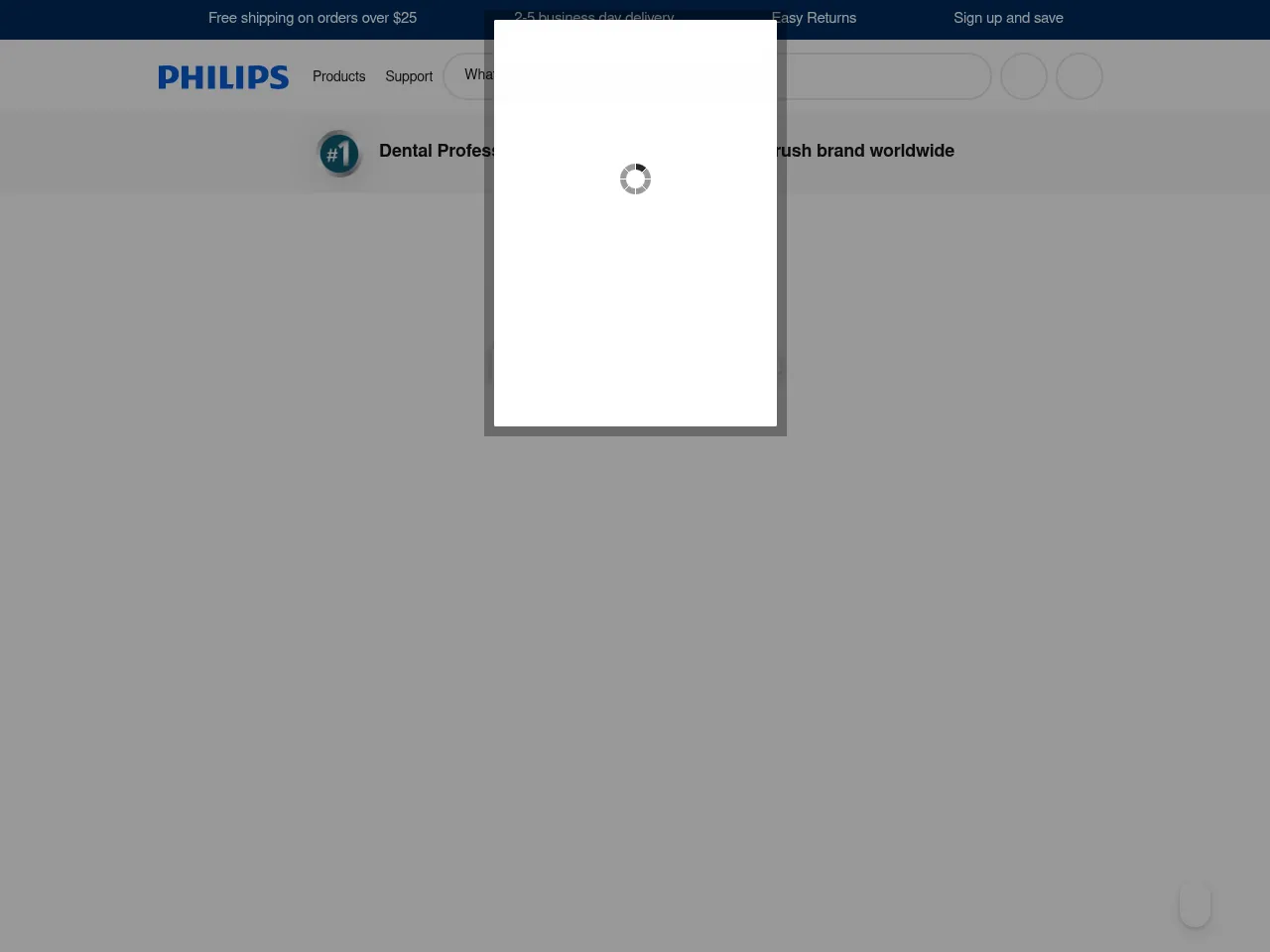 Philips Sonicare Screenshot
