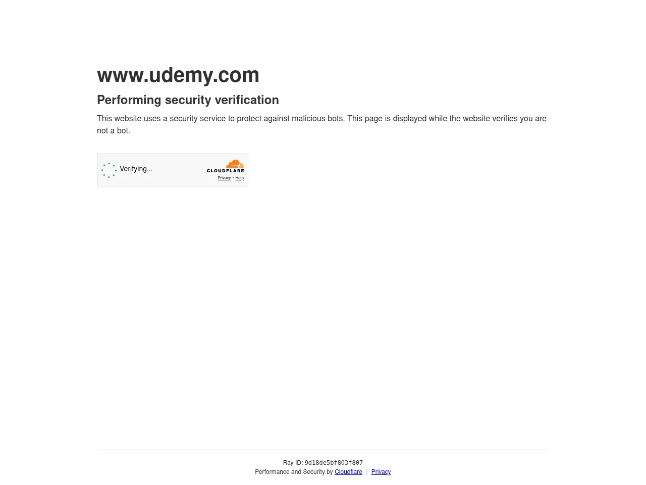 Udemy Screenshot